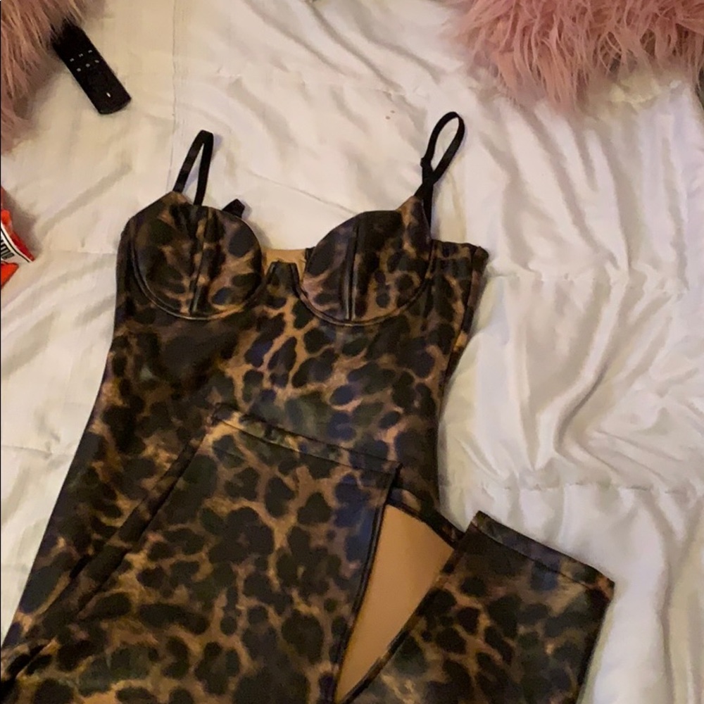 Cheetah Print Dress